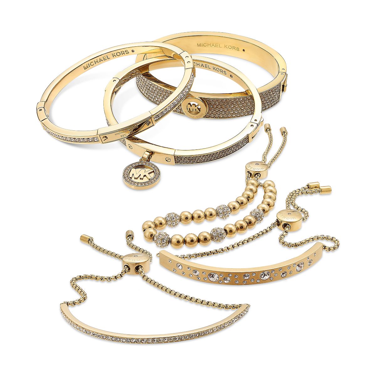 Michael Kors Outet Outlet "Stack Your Wrists" Bracelet Collection