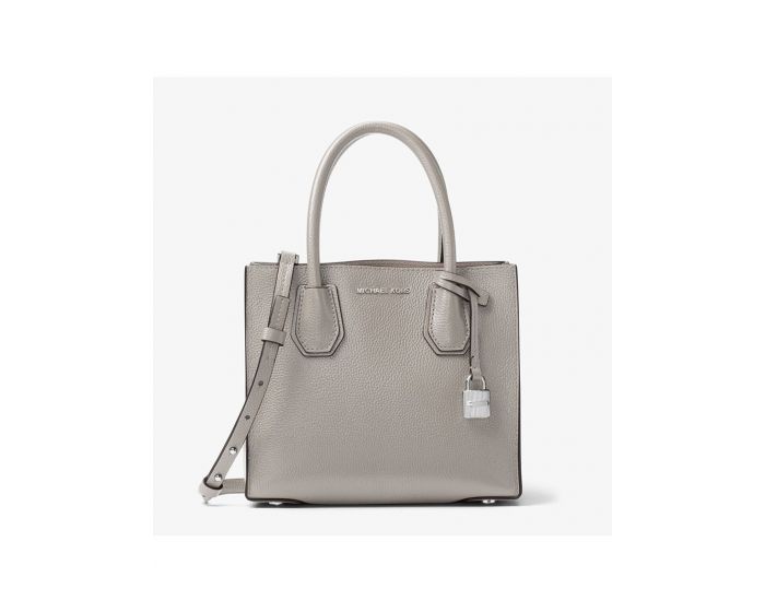 MICHAEL Michael Kors Outet Mercer Leather Tote Grey